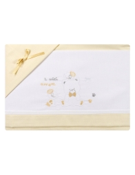 My little Love - Cot bed sheet set Mio Piccolo LL926GG