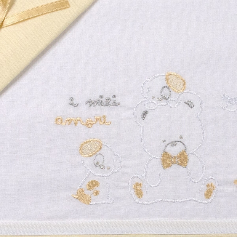 My little Love - Cot bed sheet set...