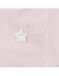 Pink Stars - Fleece blanket for crib by Coccode' C58452B-RR
