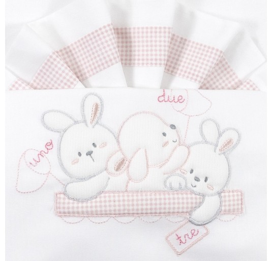 Cradle Pram sheet set by Fatina 03278BR 2