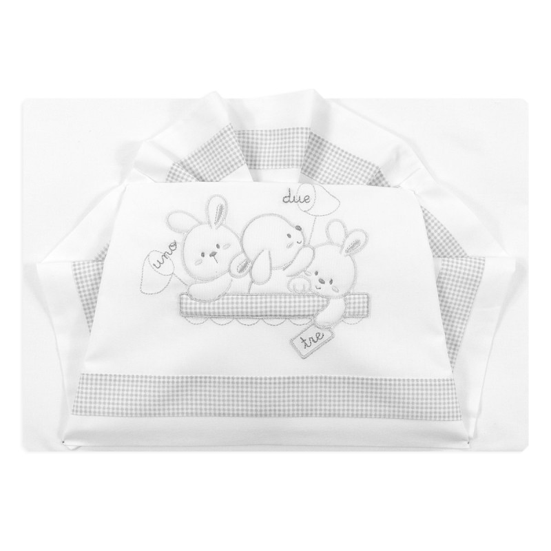 Cradle Pram sheet set by Fatina 03278GR