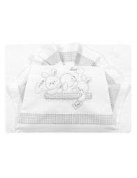 Cradle Pram sheet set by Fatina 03278GR