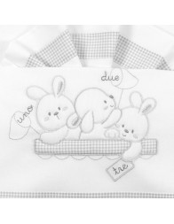 Cradle Pram sheet set by Fatina 03278GR