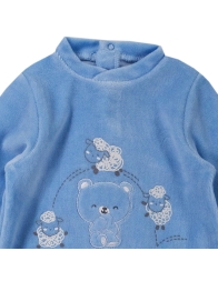 Baby onesie chenille by Mignolo Dodipetto 27231BL