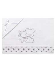 Tanti Bacini - Set lenzuola culletta e carrozzina Mio Piccolo LC924GR