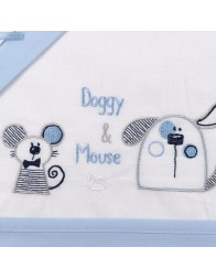 Cradle Crib sheet set by Mio Piccolo LC927AZ