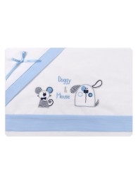 Cradle Crib sheet set by Mio Piccolo LC927AZ