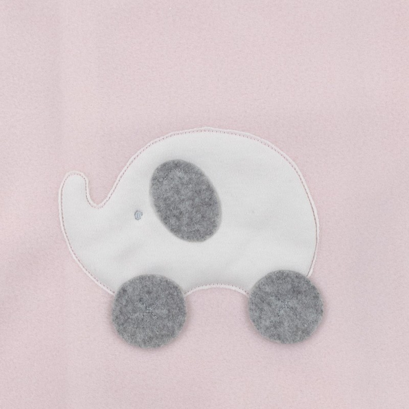 Pink Elephant - Fleece blanket for... Pink Elephant - Fleece blanket for...