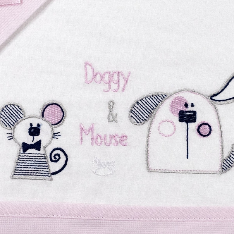 Doggy e Mouse - Set lenzuola culla...