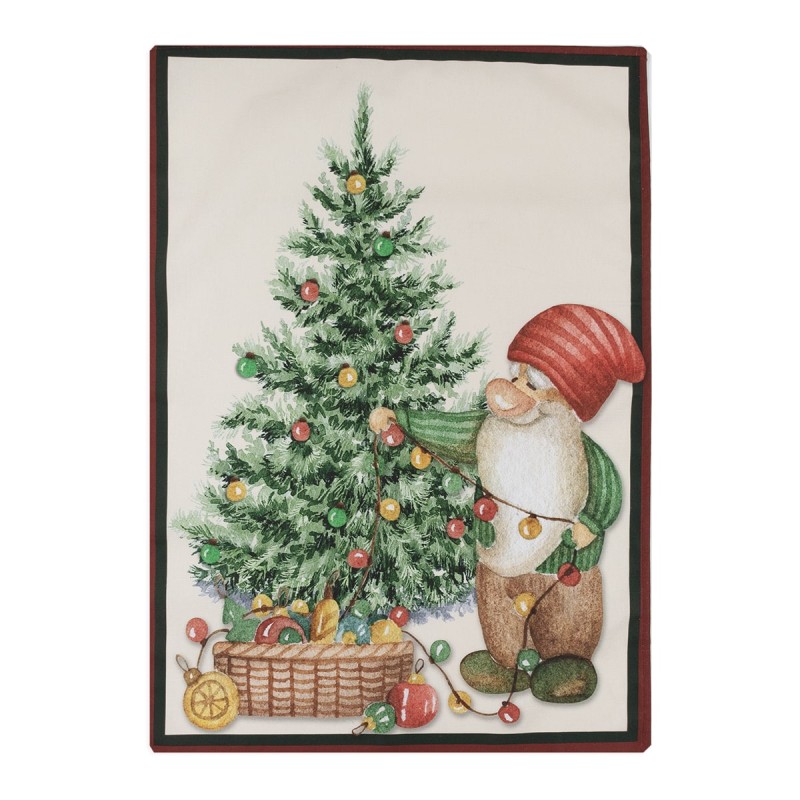 Elf - Christmas dish towel with HD digital print