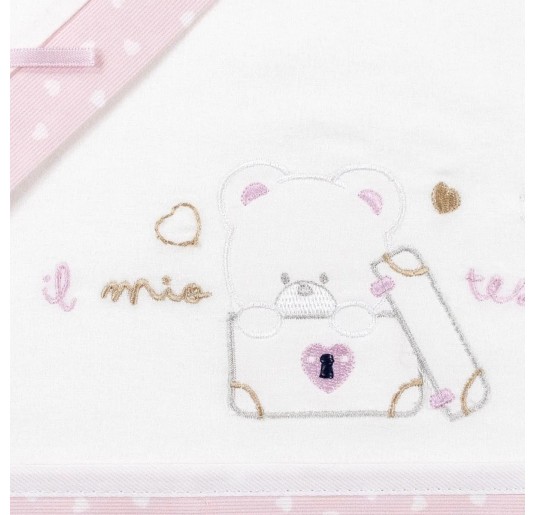 Cot bed sheet set flannel 3 pieces FLL921RR 2