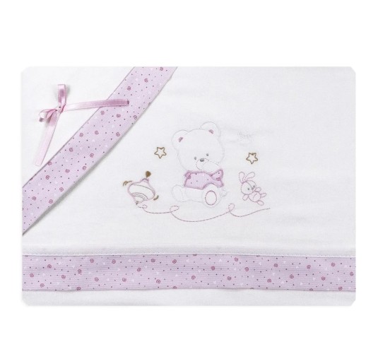 Set lenzuola in flanella per lettino Mio Piccolo FLL918RR