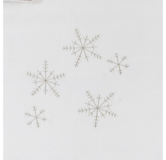 Chenille and fleece blanket for crib by Coccode' C58451 2