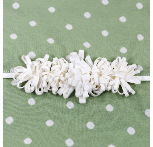 Pois - Warm cotton jacquard blanket for crib by Coccode' C58458 2