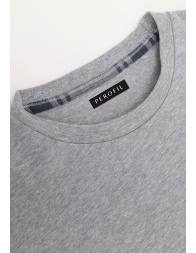 Warm cotton interlock pajamas tartan print by Perofil VPRT92676