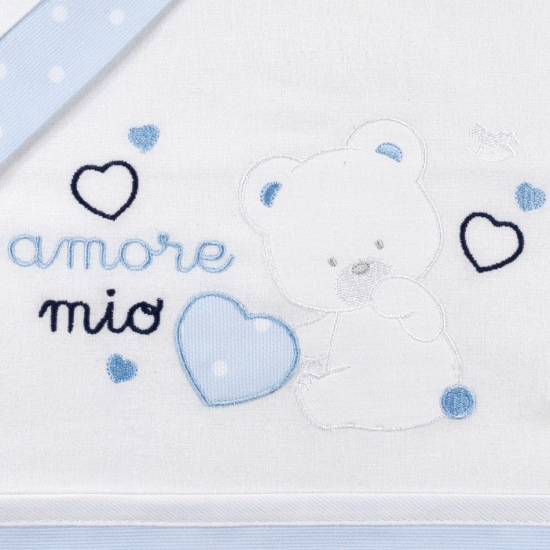 Flannel cradle bed sheet set Mio...