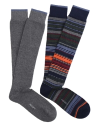 Set di 2 Paia calza lunga caldo cotone Perofil VPRC92735