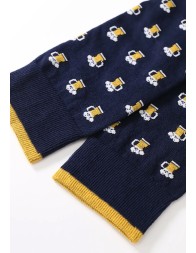 Long socks winter cotton beer mugs by Perofil VPRC92731BL