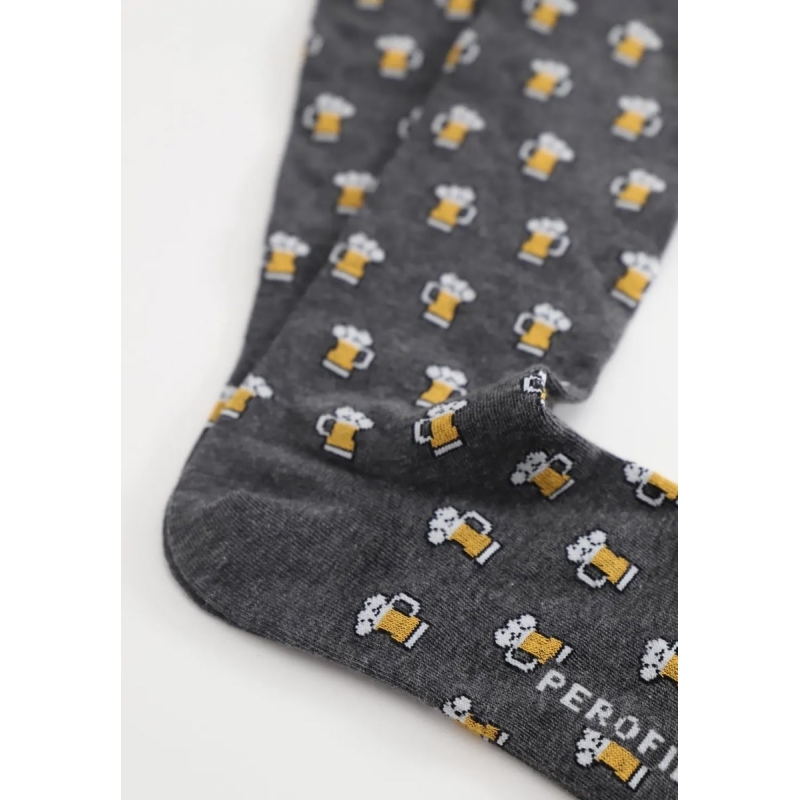 Calza lunga caldo cotone boccali...