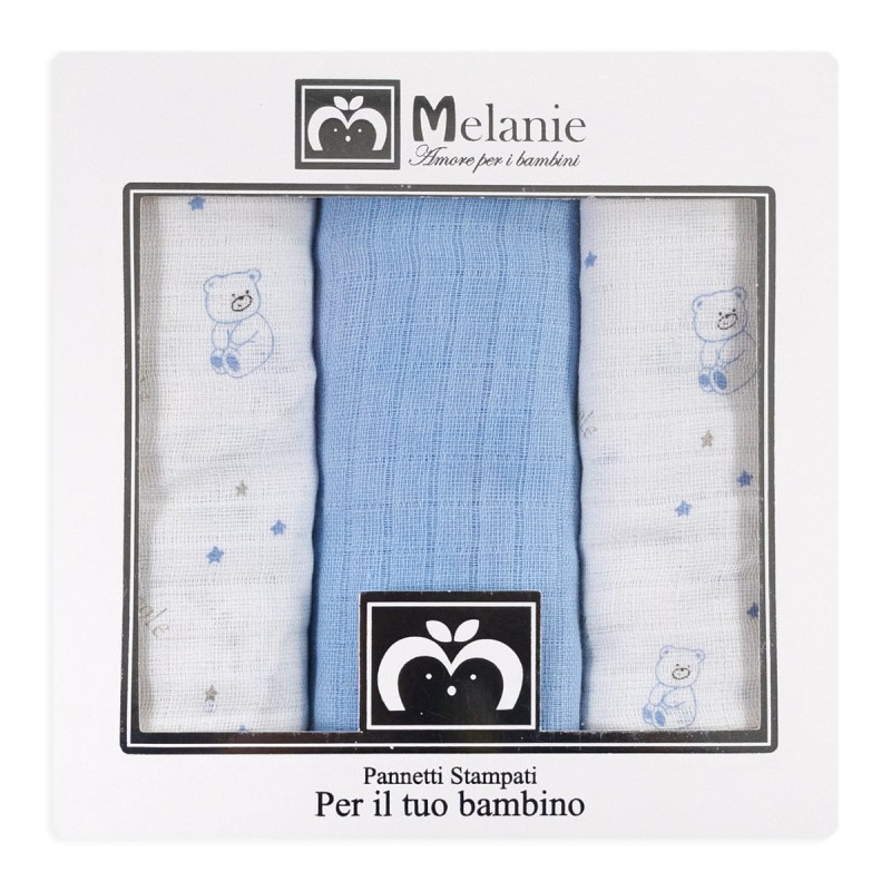 3-Pack Square teaseled Muslin BA004-1AZ