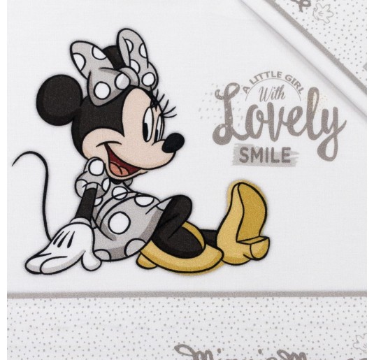 Minnie Lovely - Cot Bed Sheet Set Disney EL0333BG 2
