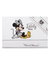 Minnie Lovely - set lenzuola per culla lettino Disney EL0333BG