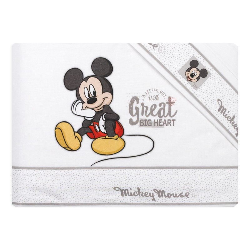 Mickey Great - Cot Bed Sheet Set Disney EL0233BG