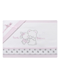 Tanti Bacini - Set lenzuola culletta e carrozzina Mio Piccolo LC924RR