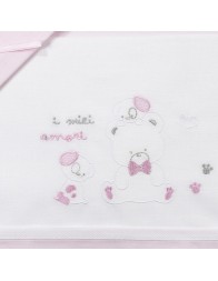 Cradle Pram sheet set by Mio Piccolo LC926RR