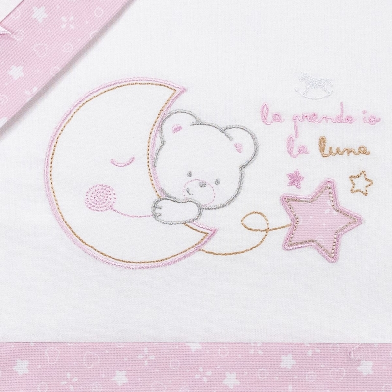 Cradle Pram sheet set Mio Piccolo 879RR