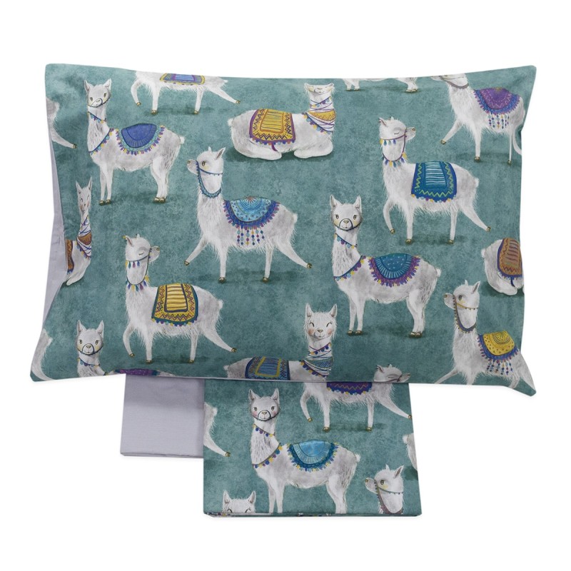 Llamas - Fazzini duvet cover set for cot and baby bed