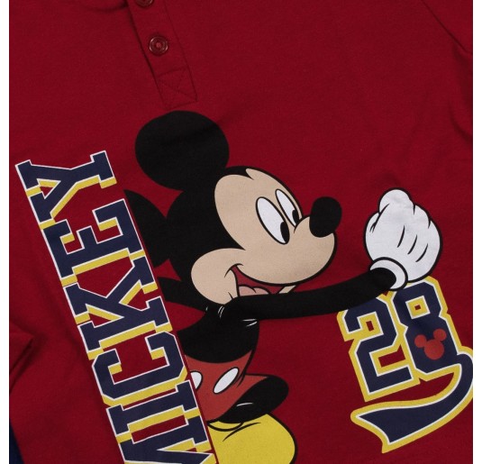 Topolino - Pigiama caldo cotone interlock Disney MIC0558RS 2