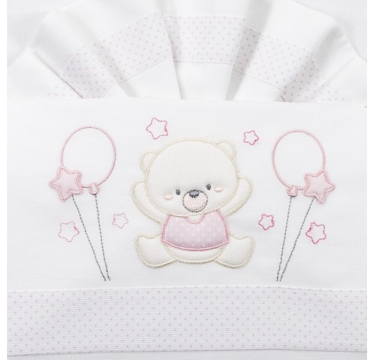 Cucciolo - cradle and pram sheet set by Fatina 03290RR 2