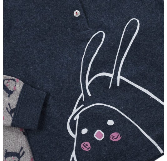 Pigiama bambina invernale Punto Milano Bip Kids 6535 2