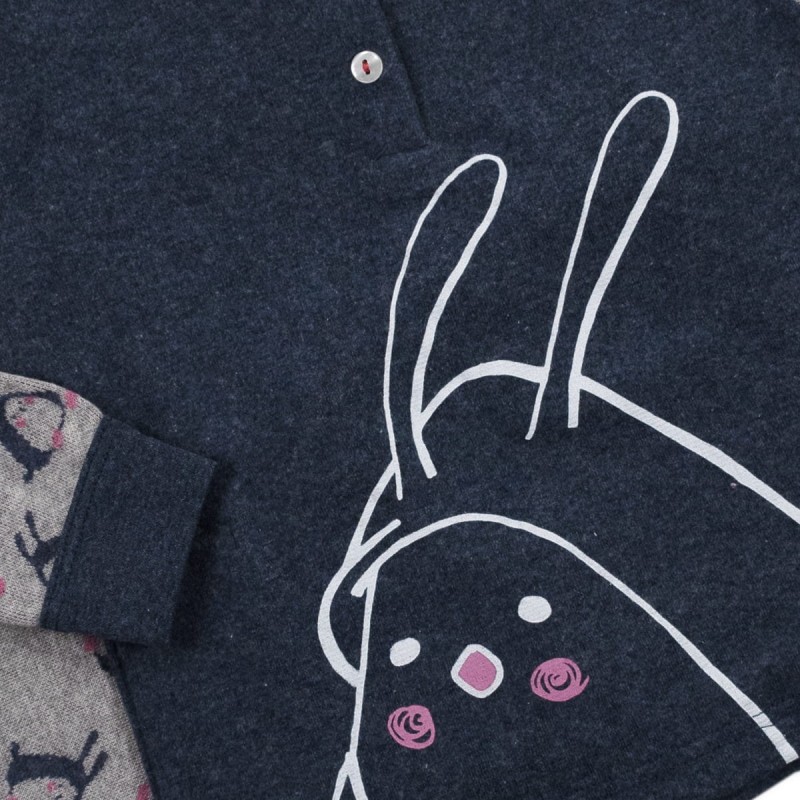 Winter Girl pajamas winter cotton Bip...