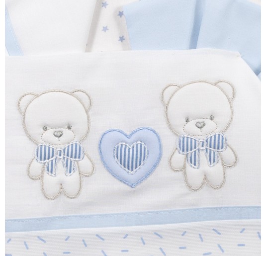 Cradle Pram sheet set by Bruco Bruco EC1970AZ 2