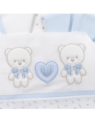 Set lenzuola culletta e carrozzina Bruco Bruco EC1970AZ