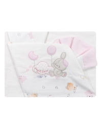 Cradle Pram sheet set coton by Bruco Bruco EC1965RR