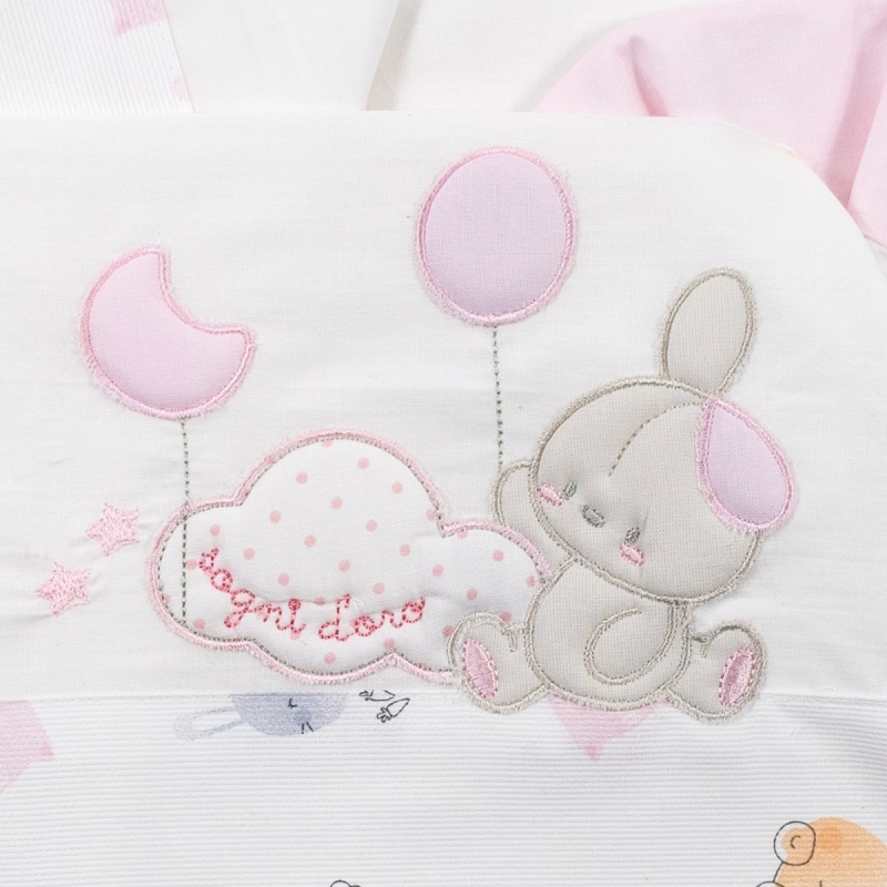 Cradle Pram sheet set coton by Bruco...