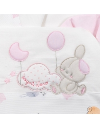 Cradle Pram sheet set coton by Bruco Bruco EC1965RR