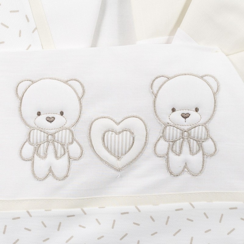 Cradle Pram sheet set by Bruco Bruco...
