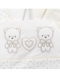 Cradle Pram sheet set by Bruco Bruco EC1970PA