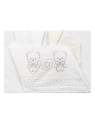 Cradle Pram sheet set by Bruco Bruco EC1970PA