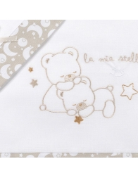 My little star - Cradle Pram sheet set Mio Piccolo LC922