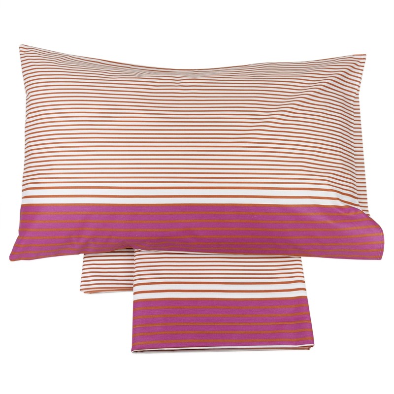 Sheffield - set lenzuola cotone by ALLDays - Fucsia