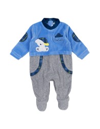 Baby onesie chenille with bear Pierre Cardin PCT540