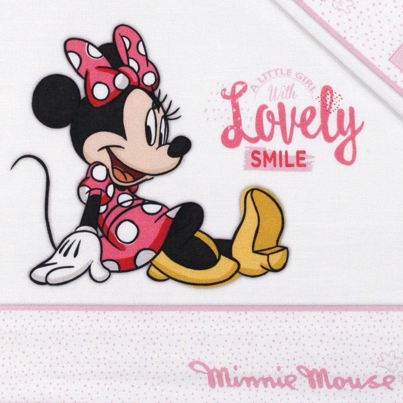 Minnie Lovely - cradle bed sheet set...