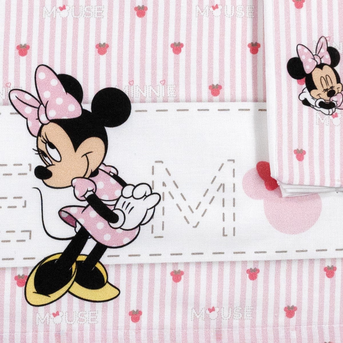 Set Lenzuola Lettino Minnie Ellepi