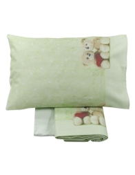 Cot bed sheet set flannel MIFL029VV