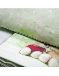 Cot bed sheet set flannel MIFL029VV